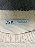 Zara Stripes Ivory Turtleneck Sweater Size L - photo 7