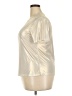 Unbranded Metallic Gold Short Sleeve Top Size 2X - photo 5