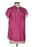 Rungolee Pink Short Sleeve Blouse Size S - photo 1