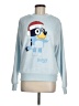 lucy 100% Polyester Blue Sweatshirt Size M - photo 1