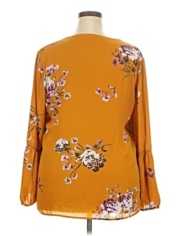 Maurices 3/4 Sleeve Blouse (view 2)