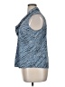 212 Collection 100% Polyester Blue Sleeveless Blouse Size XL - photo 5