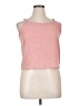 Unbranded 100% Polyester Pink Tank Top Size XL - photo 1