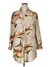 Chico's 100% Polyester Floral Tropical Tan Casual Dress Size XL (3) - photo 1