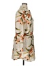 Chico's 100% Polyester Floral Tropical Tan Casual Dress Size XL (3) - photo 4
