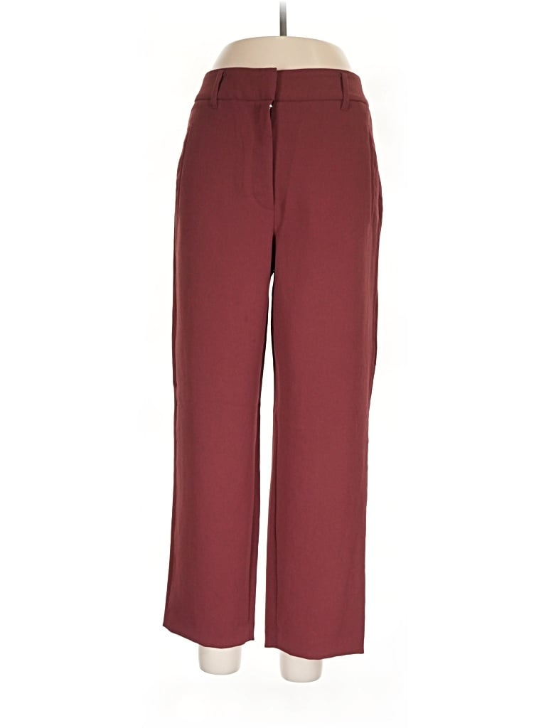 Pre-owned Wilfred Casual Pants In Burgundy