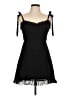 Unbranded 100% Polyester Black Cocktail Dress Size L - photo 1