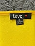 Love Yellow Short Sleeve Top Size M - photo 7