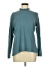 Appleseeds 100% Cotton Teal Long Sleeve Turtleneck Size M - photo 1