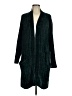 Just Fab 100% Polyester Green Cardigan Size M - photo 1