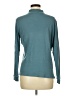 Appleseeds 100% Cotton Teal Long Sleeve Turtleneck Size M - photo 2
