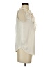 Ann Taylor LOFT 100% Polyester Ivory Sleeveless Blouse Size XS - photo 4