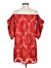 Storee 100% Polyester Red 3/4 Sleeve T-Shirt Size XS - photo 2