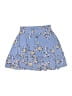 Ally B Floral Blue Skirt Size 10 - 12 - photo 1