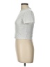 Unbranded Silver Short Sleeve Turtleneck Size L - photo 5
