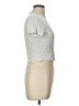 Unbranded Silver Short Sleeve Turtleneck Size L - photo 4