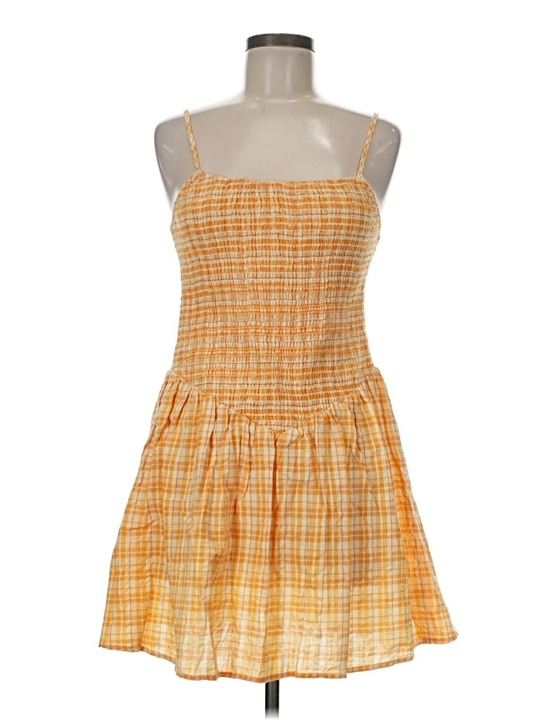 Pre-owned Primark Casual Dress In Yellow