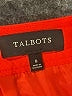 Talbots 100% Cotton Solid Red Orange Formal Skirt Size 8 - photo 3