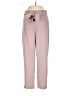 Unbranded 100% Polyester Solid Pink Casual Pants Size S - photo 1