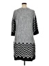 Tacera Chevron-herringbone Gray Casual Dress Size 1X - photo 2