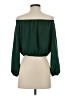 Wilfred 100% Polyester Green 3/4 Sleeve Blouse Size XS - photo 2