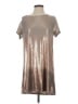 Free People Metallic Silver Cocktail Dress Size S - photo 1