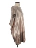 Free People Metallic Silver Cocktail Dress Size S - photo 4