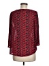 Noir 100% Polyester Red 3/4 Sleeve Blouse Size M - photo 2