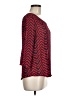 Noir 100% Polyester Red 3/4 Sleeve Blouse Size M - photo 4