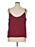 Shein Burgundy Sleeveless Blouse Size 1X - photo 2