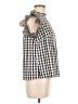 Shein Black Short Sleeve Blouse Size 6 - photo 4