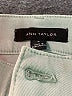 Ann Taylor Color Block Green Jeans Size 0 - photo 6