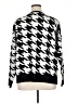 Nordstrom Rack Houndstooth Black Pullover Sweater Size XL - photo 2