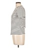 Shein Stripes Ivory Short Sleeve Turtleneck Size L - photo 5
