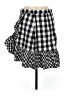 J.Crew Checkered-gingham Gray Casual Skirt Size 8 - photo 1
