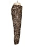 J.Crew Collection Animal Print Brown Wool Pants Size 4 - photo 4
