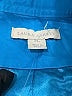 Laura Ashley 100% Cotton Solid Blue Jacket Size L (petite) - photo 6