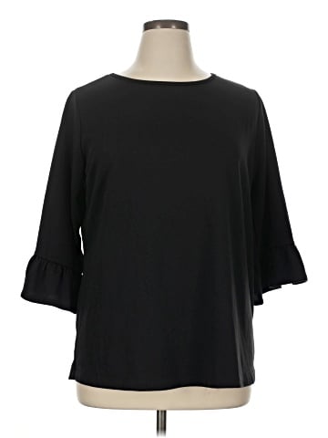 Pebble and Stone 3/4 Sleeve Top (view 1)