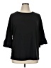 Pebble and Stone Black 3/4 Sleeve Top Size 1X - photo 1