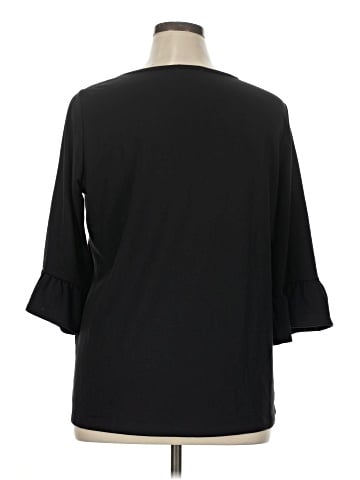 Pebble and Stone 3/4 Sleeve Top (view 2)