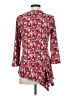 Valerie Stevens Red 3/4 Sleeve Blouse Size S - photo 2