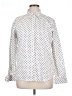 Chaps 100% Cotton Polka Dots White Long Sleeve Blouse Size XL - photo 1