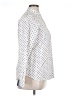 Chaps 100% Cotton Polka Dots White Long Sleeve Blouse Size XL - photo 4