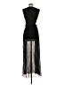 Maje 100% Viscose Black Cocktail Dress Size Sm (1) - photo 2