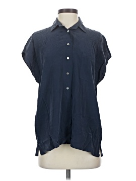 Nicole Miller Artelier Short Sleeve Silk Top