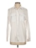 Unbranded 100% Polyester Ivory Long Sleeve Blouse Size S - photo 1