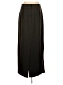 Grace Elements 100% Polyester Solid Black Formal Skirt Size 4 - photo 2