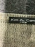 Kim & Cami Metallic Silver Long Sleeve Top Size XL - photo 7