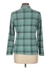 Style&Co Plaid Teal Cardigan Size L - photo 2