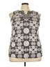 41Hawthorn Gray Sleeveless Blouse Size 2X - photo 1